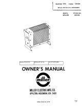 Miller MPG-395 Le manuel du propriétaire