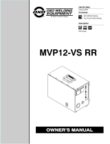 Miller MYP12-VS RR Le manuel du propriétaire