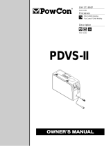 Miller PDVS-II POWCON Le manuel du propriétaire