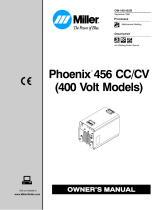 Miller PHOENIX 456 400V AC CE Le manuel du propriétaire