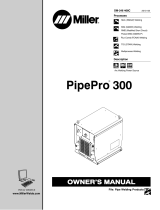 Miller PIPEPRO 300 Le manuel du propriétaire