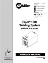 Miller PIPEPRO XC WELDING SYSTEM (380-400 VOLT MODEL) Le manuel du propriétaire