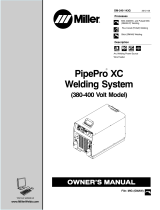 Miller PIPEPRO XC WELDING SYSTEM (380-400 VOLT MODEL) Le manuel du propriétaire