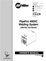 Miller PIPEPRO XC WELDING SYSTEM Le manuel du propriétaire