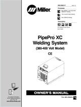 Miller PIPEPRO XC WELDING SYSTEM CE Le manuel du propriétaire