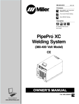 Miller PIPEPRO XC WELDING SYSTEM CE Le manuel du propriétaire