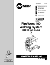 Miller PIPEWORX 400 SYSTEM (380-400 VOLT CE) Le manuel du propriétaire