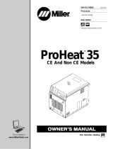 Miller PROHEAT 35 907271, 907298, 907432 Le manuel du propriétaire