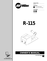 Miller R-115 Le manuel du propriétaire