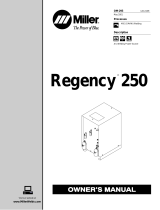 Miller Electric Regency 250 Le manuel du propriétaire