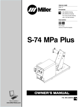 Miller S-74 MPA PLUS Le manuel du propriétaire