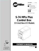 Miller S-74 MPA PLUS CONTROL BOX CE Le manuel du propriétaire