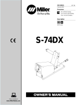 Miller S-74DX CE Le manuel du propriétaire
