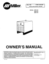 Miller SRH-222 Le manuel du propriétaire