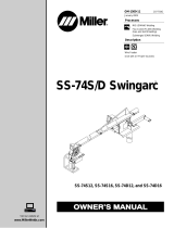 Miller SS-74S/D SWINGARC Le manuel du propriétaire