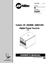 Miller SUBARC DC 650/800, 1000/1250 DIGITAL POWER SOURCES Le manuel du propriétaire