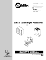 Miller SUBARC SYSTEM DIGITAL ACCESSORIES CE Le manuel du propriétaire