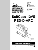 Red-D-Arc SUITCASE 12VS RED-D-ARC Le manuel du propriétaire