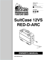 OXO SUITCASE 12VS RED-D-ARC Le manuel du propriétaire