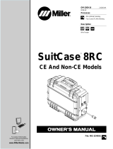 Miller SUITCASE 8RC CE Le manuel du propriétaire