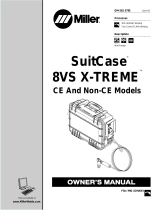 Miller SUITCASE 8VS X-TREME CE AND NON-CE MODELS Le manuel du propriétaire