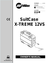 Miller SUITCASE X-TREME 12VS CE Le manuel du propriétaire