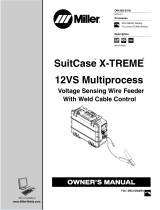 Miller SUITCASE X-TREME 12VS MULTIPROCESS Le manuel du propriétaire