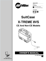Miller SuitCase X-TREME 8VS Le manuel du propriétaire