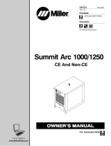 Miller Electric Summit Arc 1000/1250 Le manuel du propriétaire