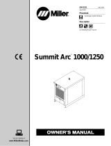Miller Summit Arc 1250 Le manuel du propriétaire