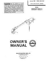 Miller JG070373 Le manuel du propriétaire
