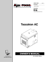 Miller TOCCOTRON AC (48 VOLT) 907271011 Le manuel du propriétaire