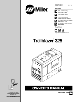 Miller TRAILBLAZER 325 GAS Le manuel du propriétaire