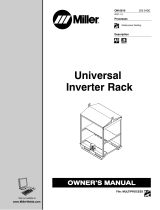 Miller UNIVERSAL INVERTER RACK Le manuel du propriétaire