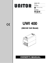 Miller UWI 400 Le manuel du propriétaire