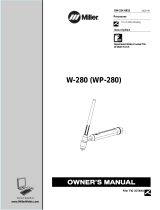Miller WP-280 TORCHES Le manuel du propriétaire