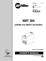 Miller XMT 304 CC AND CC/CV (460/575) Le manuel du propriétaire