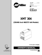 Miller XMT 304 CC AND C Le manuel du propriétaire