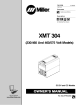 Miller XMT 304 CC AND CC/CV (460/575) Le manuel du propriétaire
