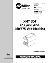 Miller XMT 304 CC AND CC/CV (230/460) Le manuel du propriétaire