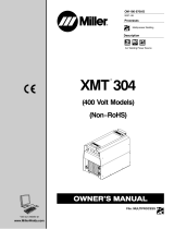 Miller Electric XMT 304 CC AND CC/CV CE (400 V) Le manuel du propriétaire