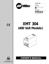 Miller XMT 304 CC AND CC/CV CE (400 V) Le manuel du propriétaire