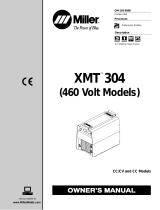 Miller XMT 304 CC AND CC/CV CE (460 V) Le manuel du propriétaire