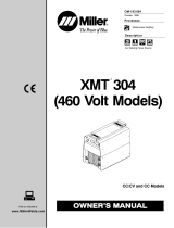 Miller XMT 304 CC AND CC/CV CE (460 V) Le manuel du propriétaire