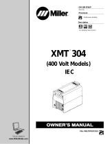 Miller XMT 304 CC AND CC/CV IEC (400 V) Le manuel du propriétaire