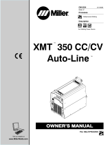 Miller XMT 350 CC/CV AUTO-LINE CE 907161012 Le manuel du propriétaire