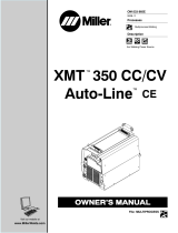 Miller XMT 350 CC/CV AUTO-LINE CE 907371 Le manuel du propriétaire