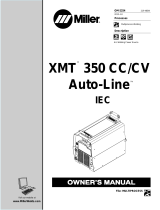 Miller XMT 350 CC/CV AUTO-LINE IEC 907161012 Le manuel du propriétaire