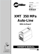 Miller XMT 350 MPA AUTO-LINE WITH ARCREACH Le manuel du propriétaire