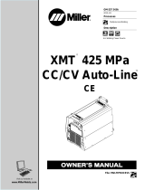 Miller XMT 425 MPA CC/CV AUTO-LINE CE 907559 Le manuel du propriétaire